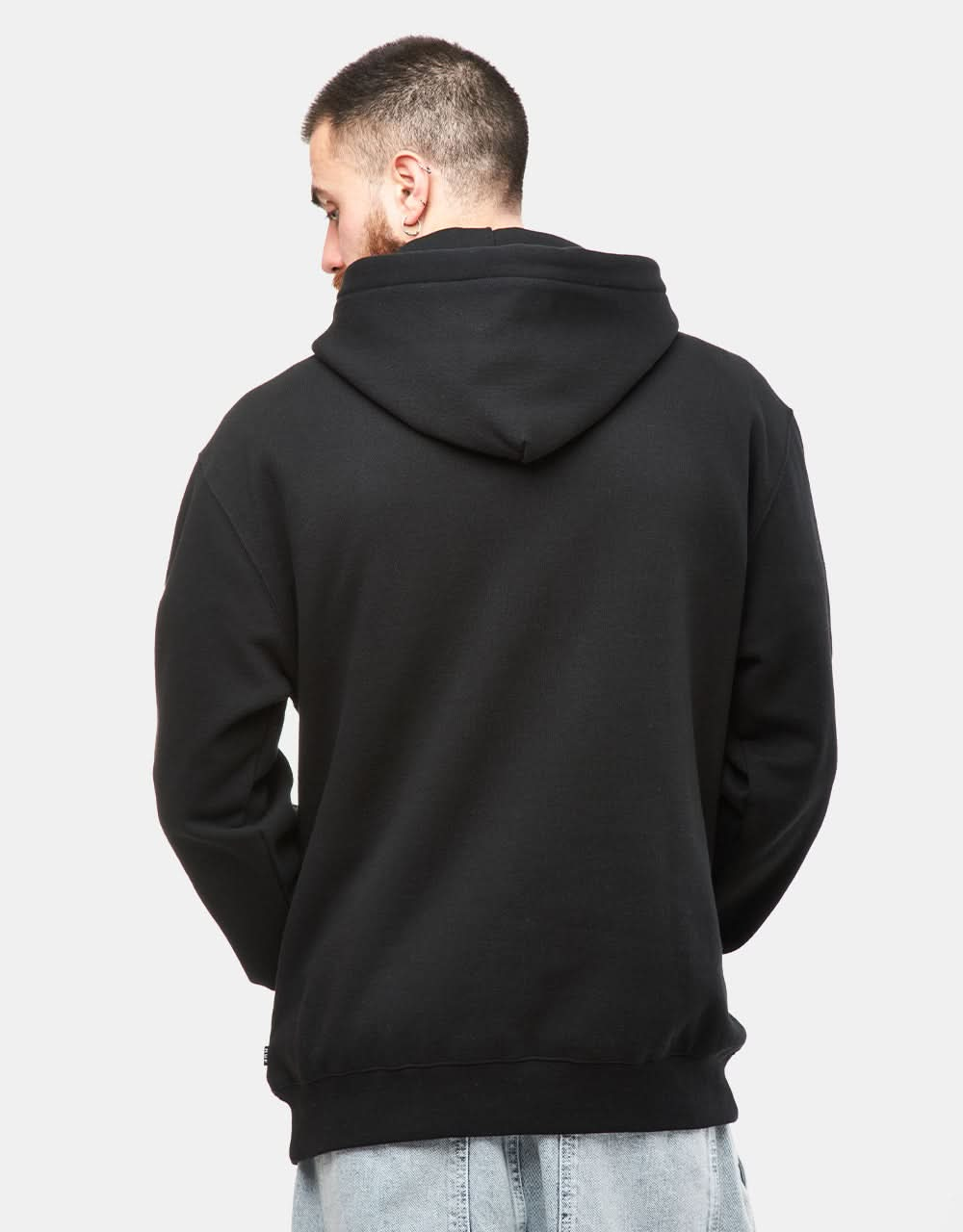 HUF Mans Best Friend Pullover Hoodie - Black