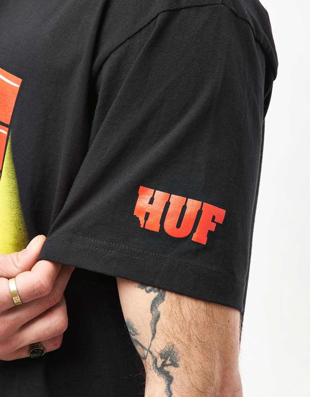 HUF Unlawful T-Shirt - Black