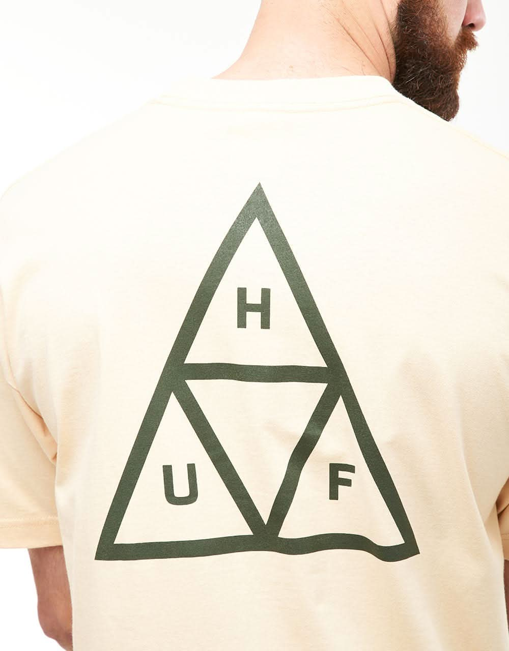 HUF Triple Triangle T-Shirt - Sand