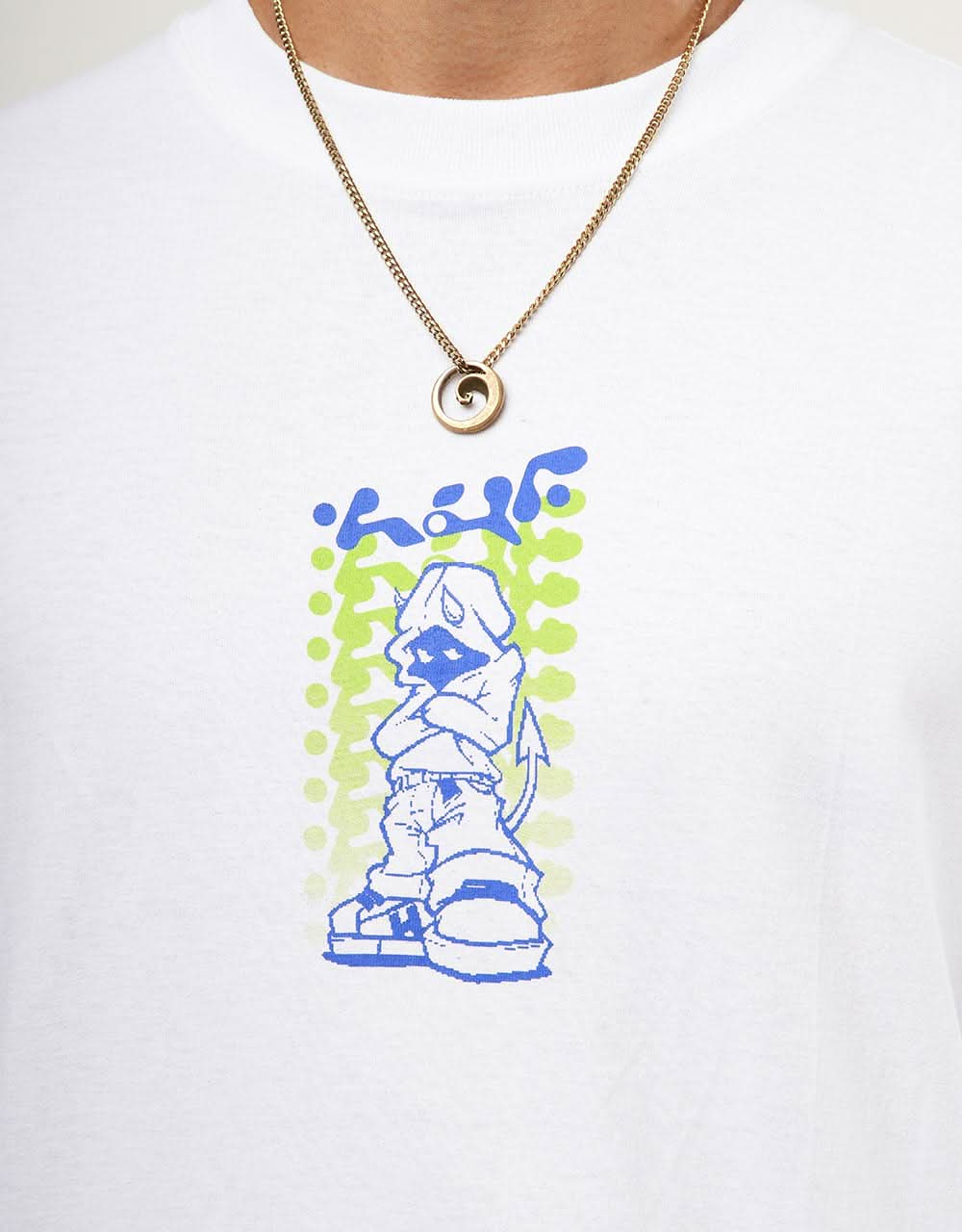 HUF Hell Razor T-Shirt - White