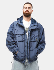 HUF Reservoirjacke – Ölblau