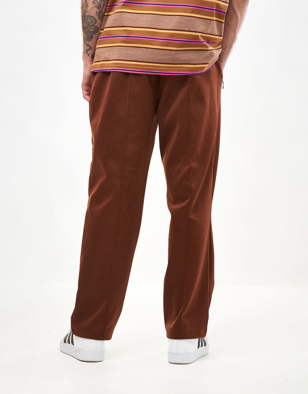 HUF Lexington Track Pant - Rich Brown