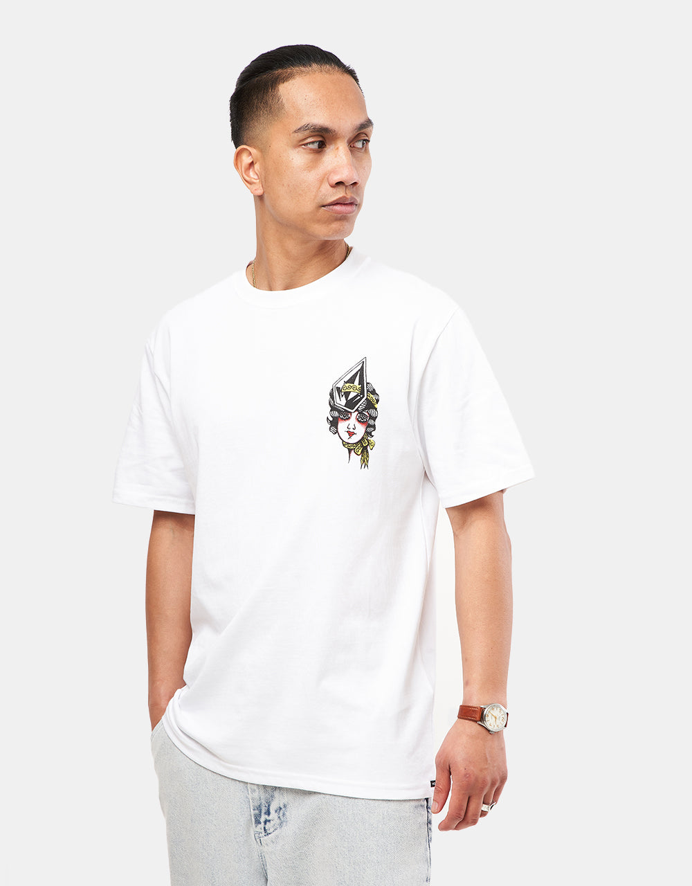 Volcom Lintell Mirror T-Shirt - Blanc