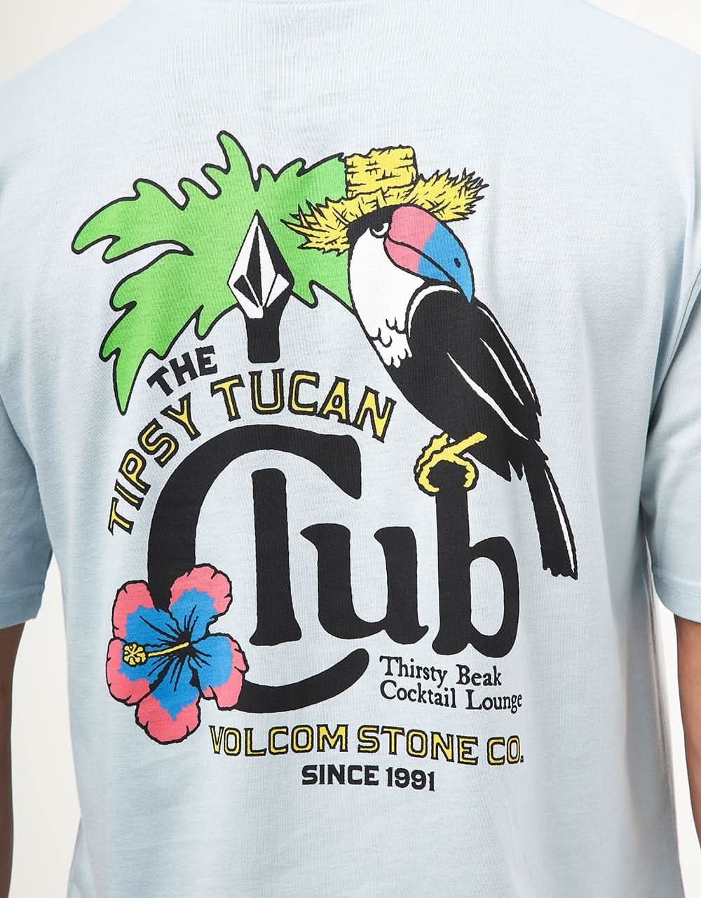 Volcom Tipsy Tucan T-Shirt - Celestial Blue