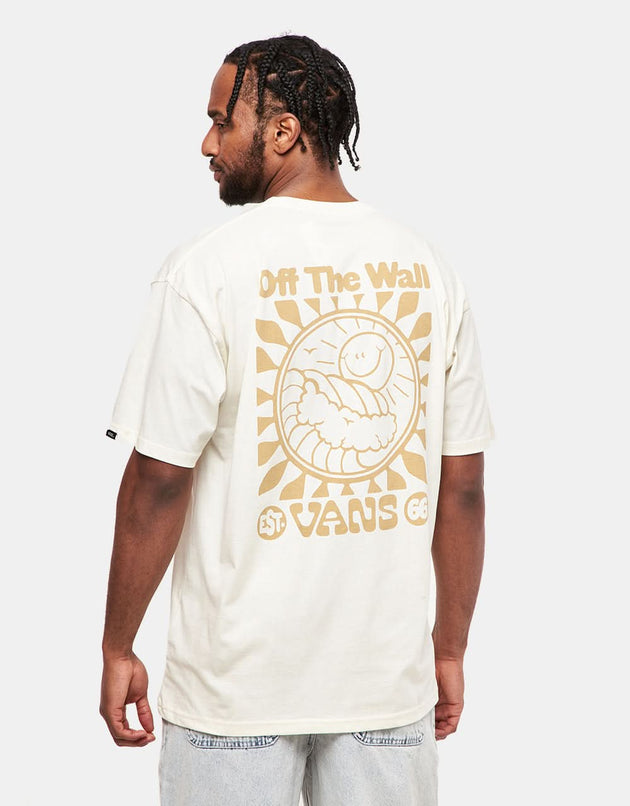 Vans Sun And Surf T-Shirt - Marshmallow