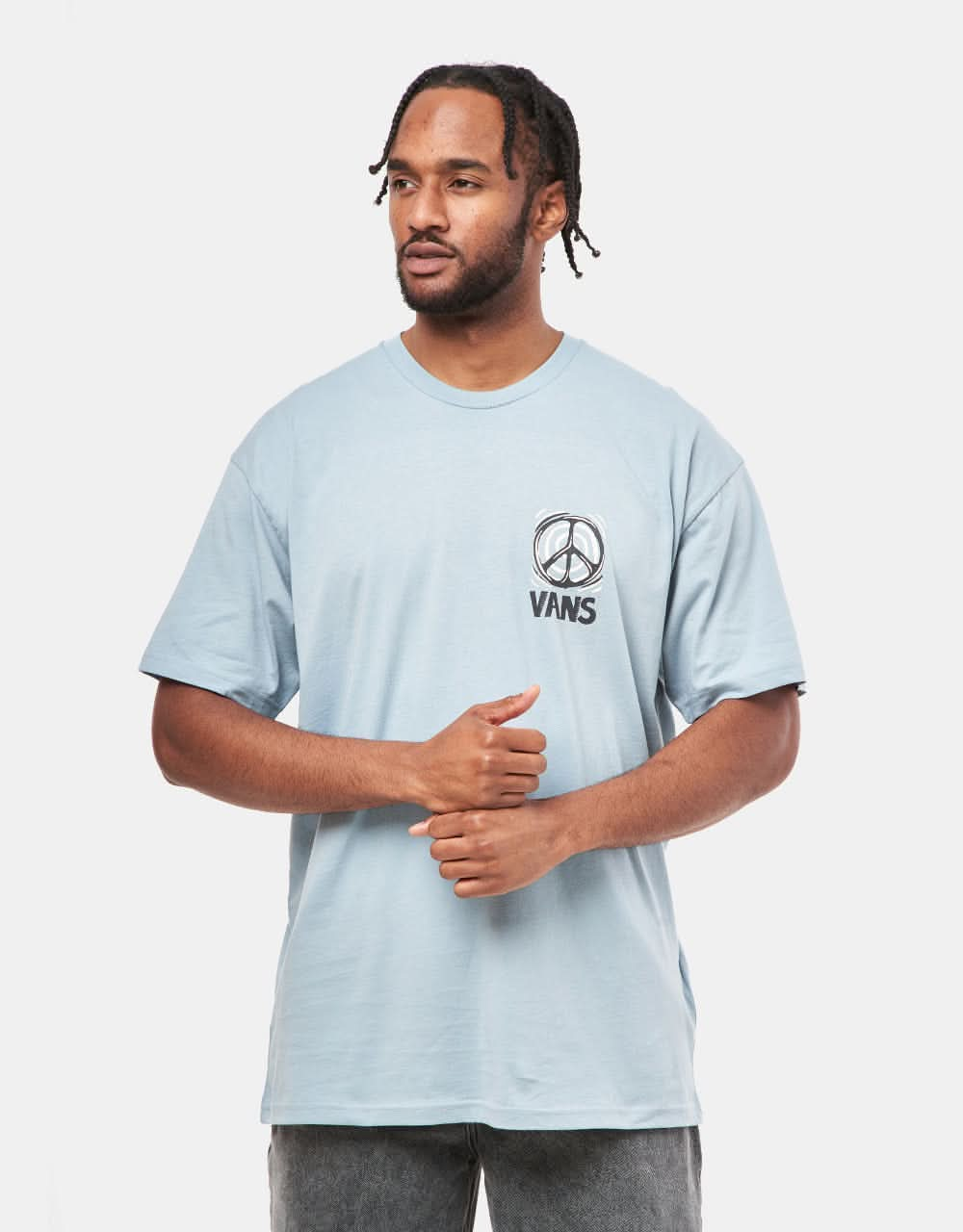 Vans Sunbaked T-Shirt - Dusty Blue