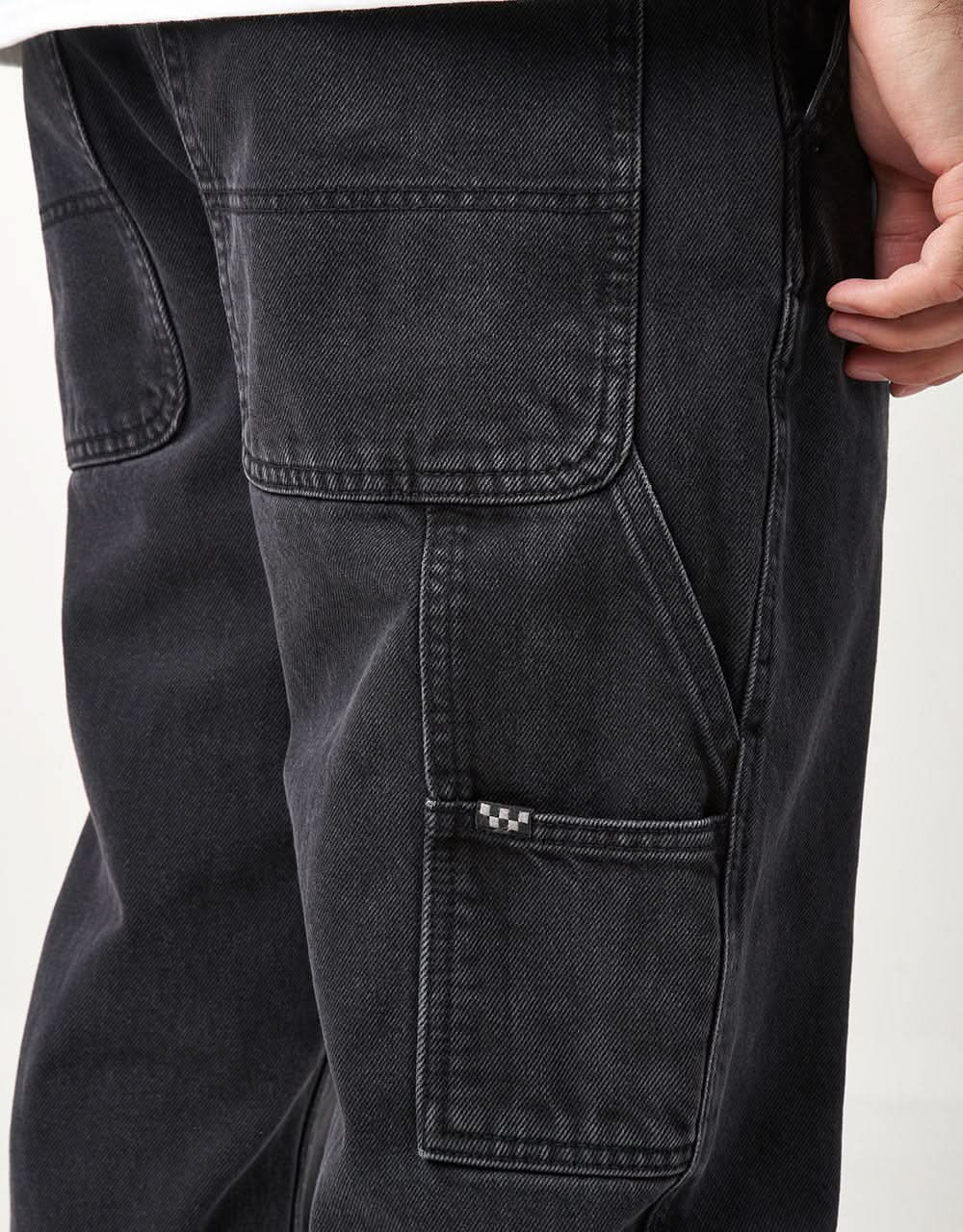 Vans x AVE Drill Chore Relaxed Carpenter Denim Pant - Pirate Black