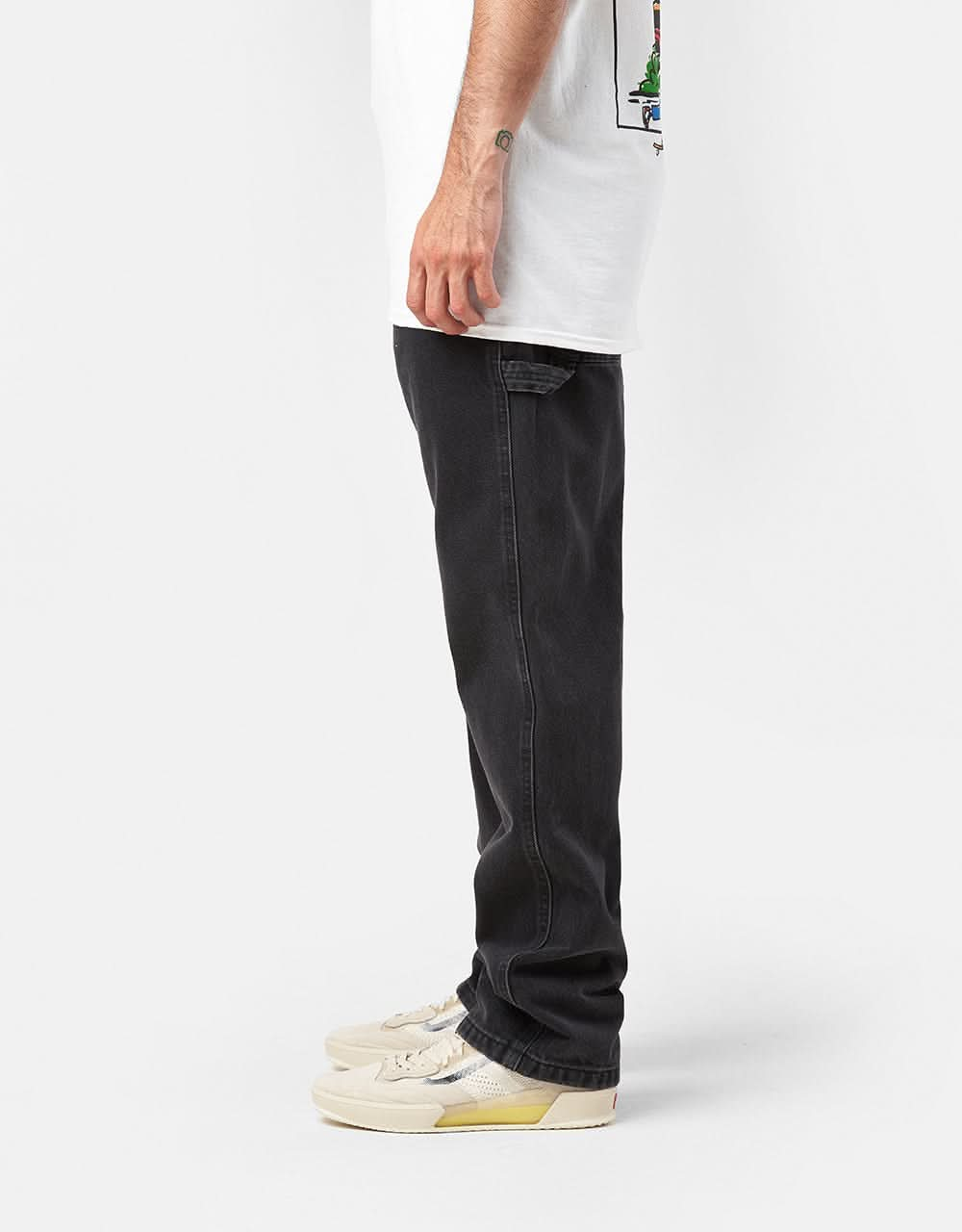 Vans x AVE Drill Chore Relaxed Carpenter Denim Pant - Pirate Black