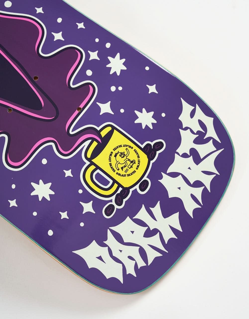 Blast Skates x Dark Arts Coffee 'Custom Shape' Skateboard Deck - 9.75"