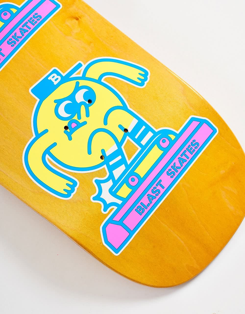 Blast Skates Curb Club 'Custom Shape' Skateboard Deck - 9.5"