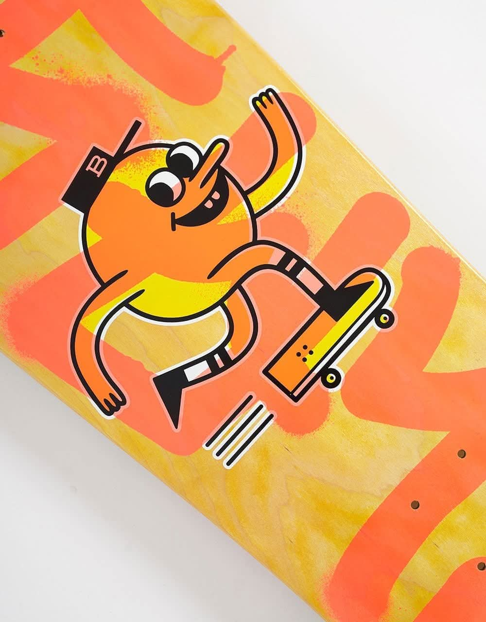 Blast Skates Tagger Mascot 'Custom Shape' Skateboard Deck - 10"