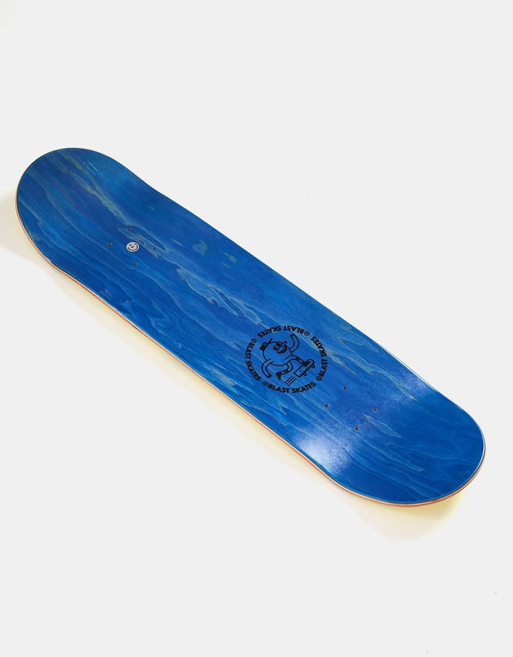 Blast Skates Mascot Logo Skateboard Deck