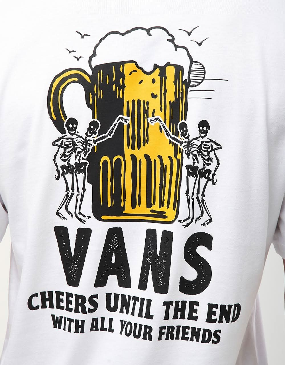 Vans Cold One Calling UK EXCLUSIVE T-Shirt - White