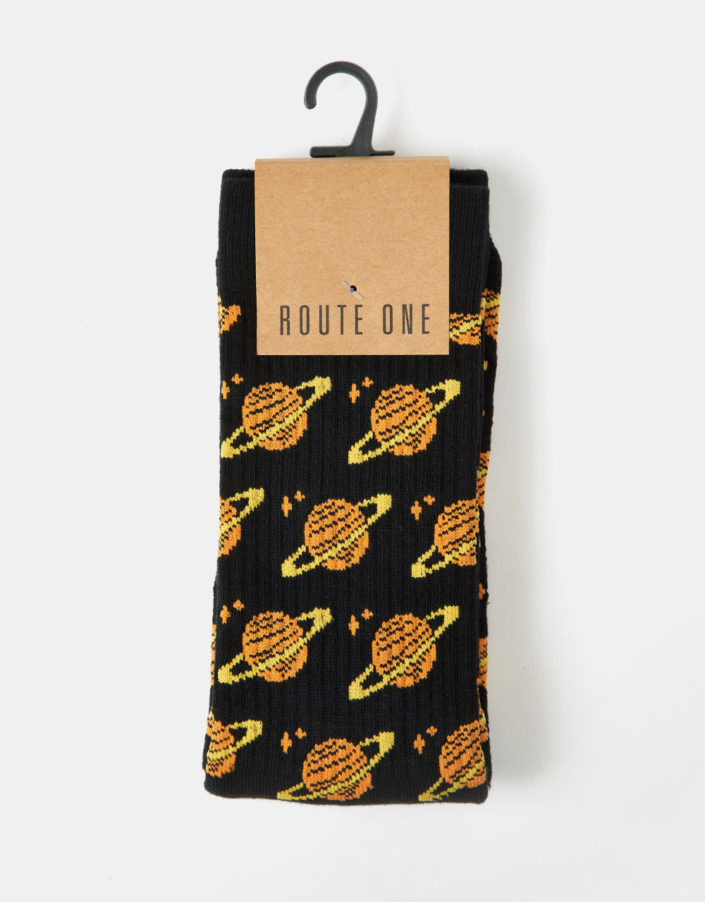 Chaussettes Route One Saturn Crew - Noir