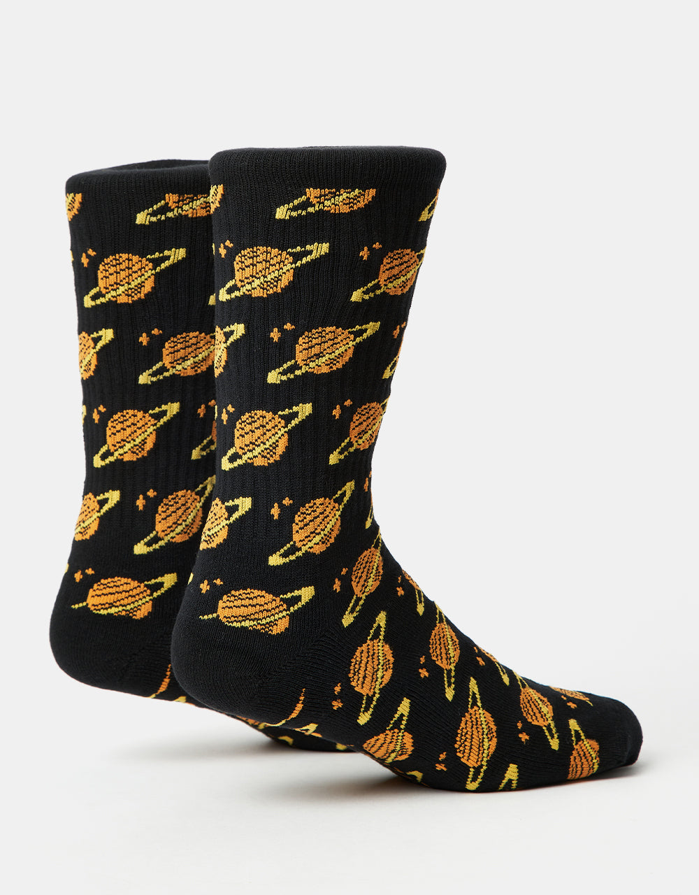 Route One Saturn Crew Socken – Schwarz