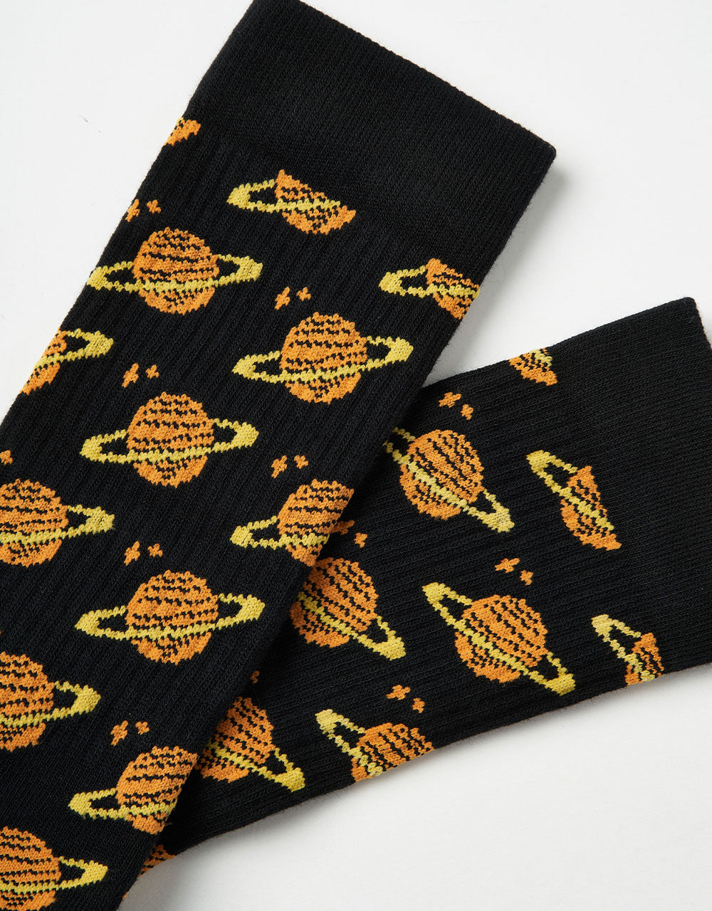 Route One Saturn Crew Socken – Schwarz