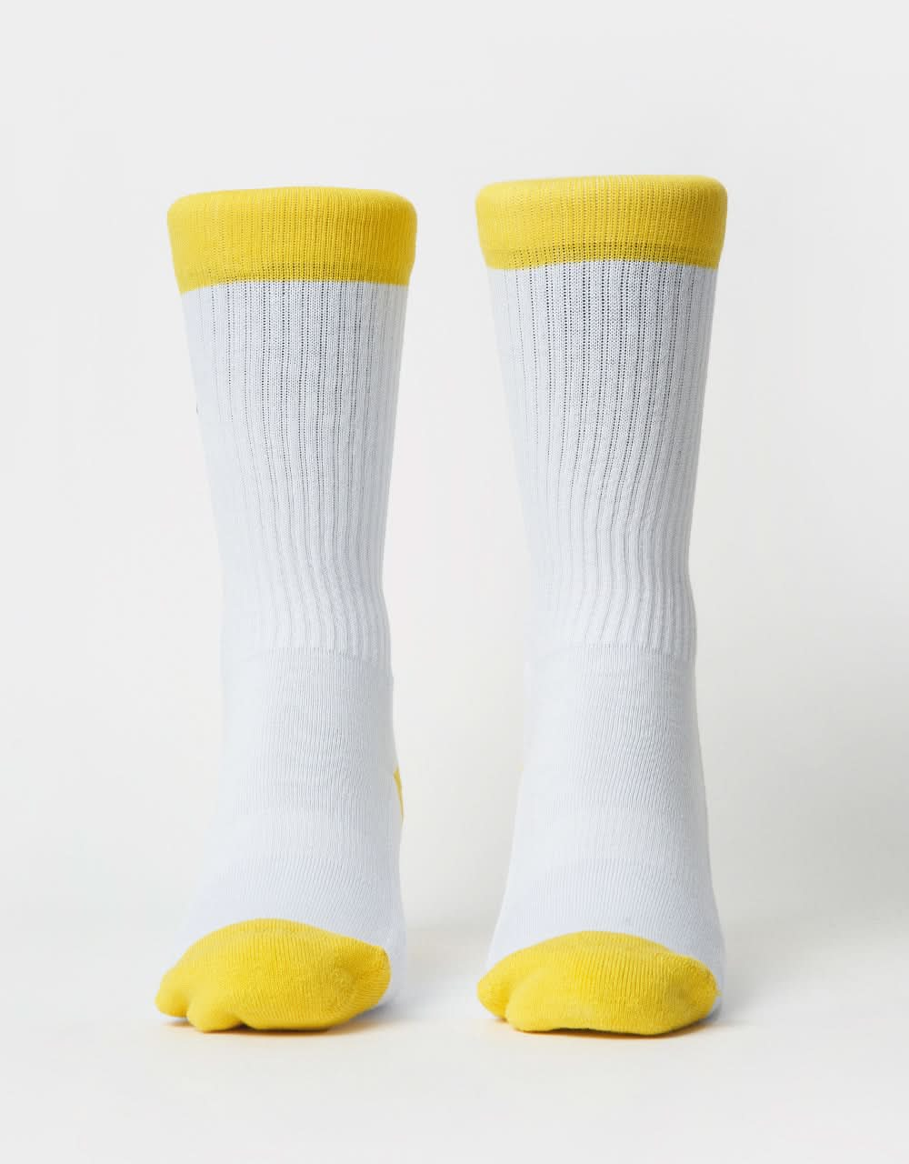 Route One Buzzed Crew Socks - White