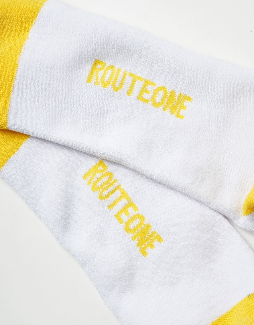 Route One Buzzed Crew Socks - White