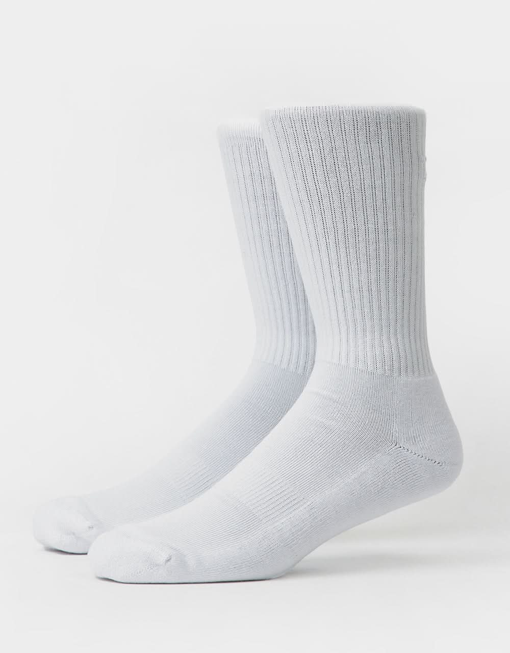 Route One R. Crew Socks - White