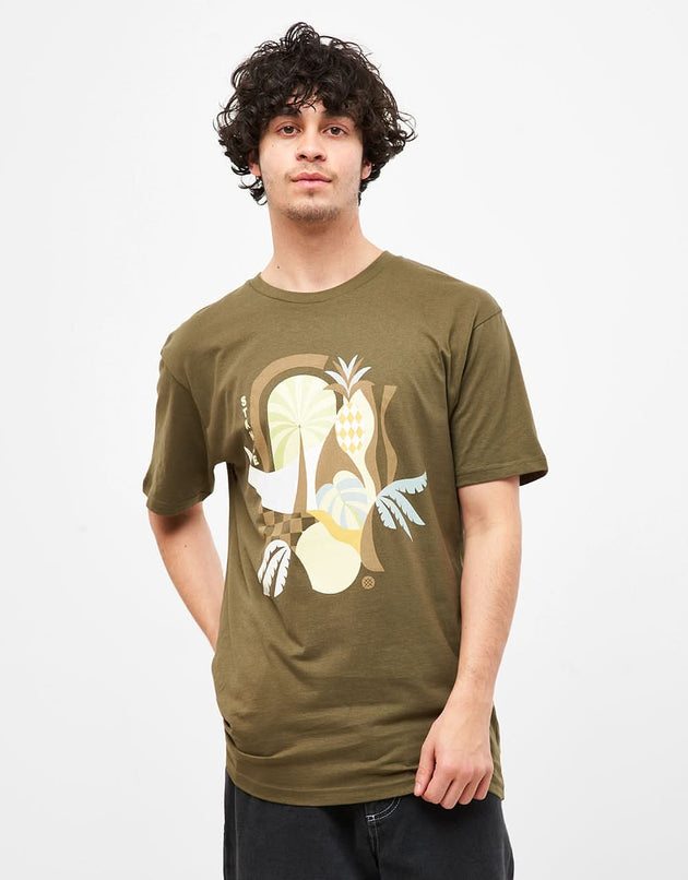 Stance Oasis T-Shirt – Militärgrün