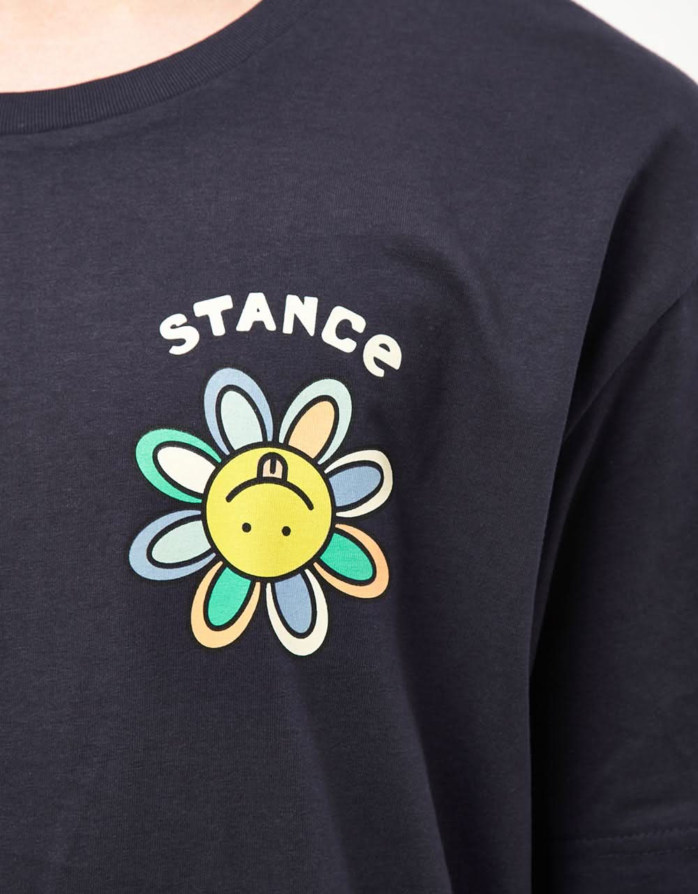 T-shirt Stance Floral Punch - Marine