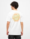 Santa Cruz Breaker Check Opus Dot T-Shirt - White