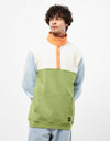 Santa Cruz Classic Dot Label Quarter Crew - Apple/Multi