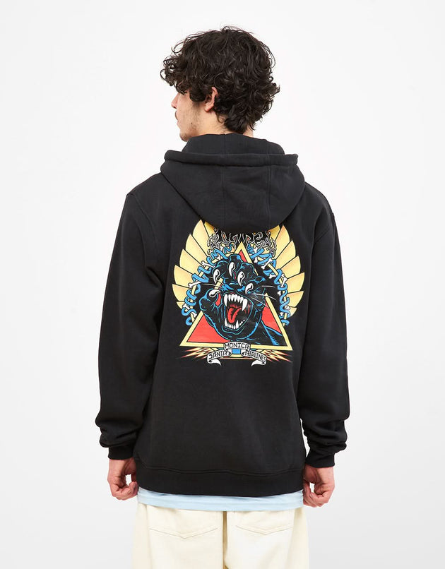 Santa Cruz Natas Screaming Panther Pullover Hoodie - Black