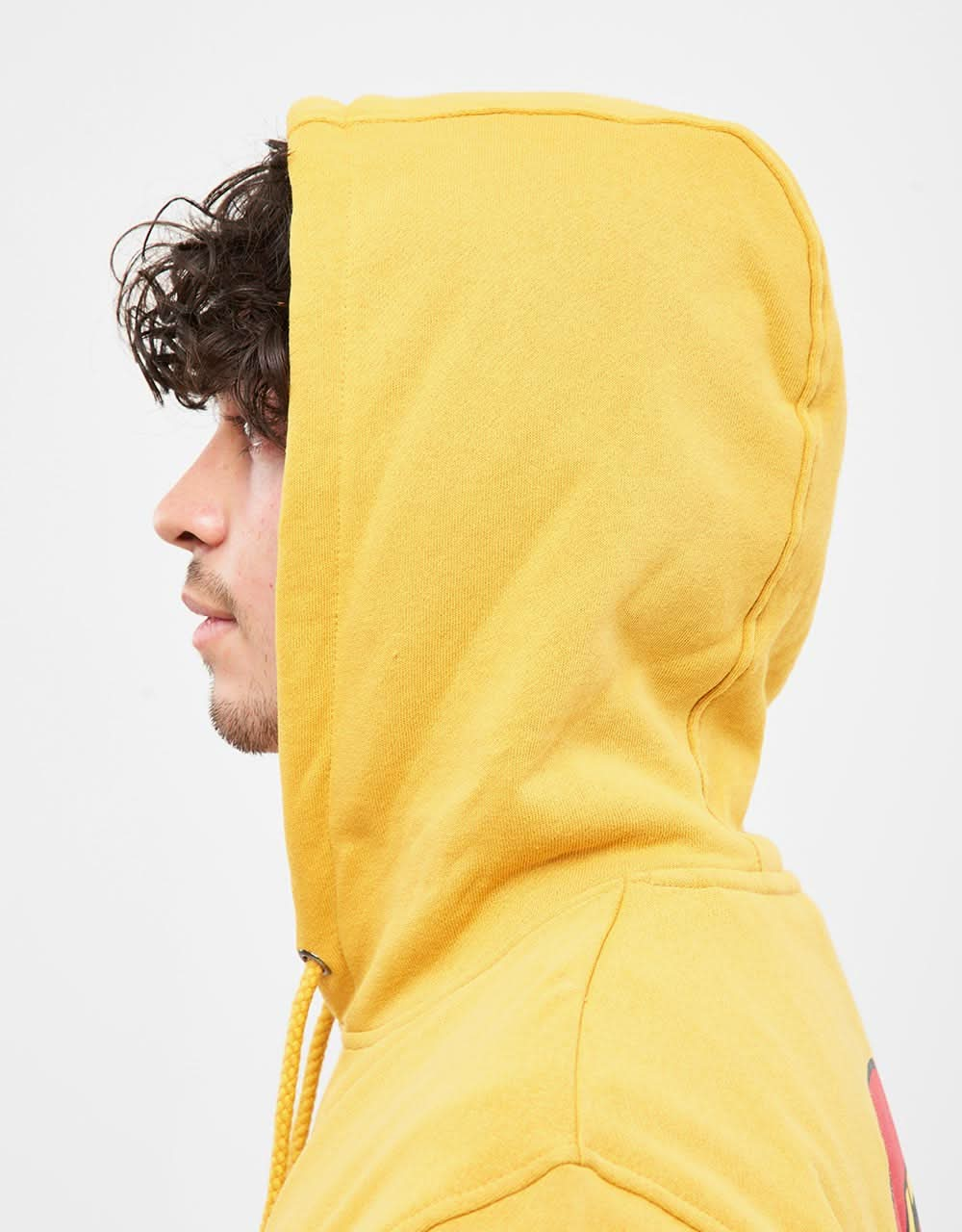 Santa Cruz Classic Dot Chest Pullover Hoodie – Altgold