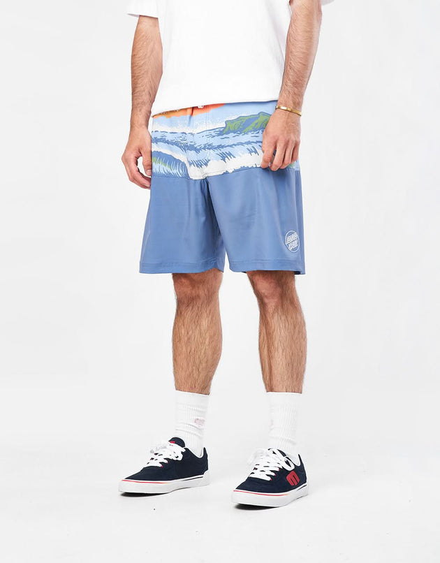 Boardshort Santa Cruz Water View - Bleu Poudré