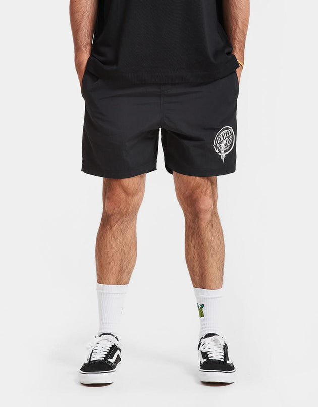 Santa Cruz Roskopp Evo 2 Badeshorts – Schwarz