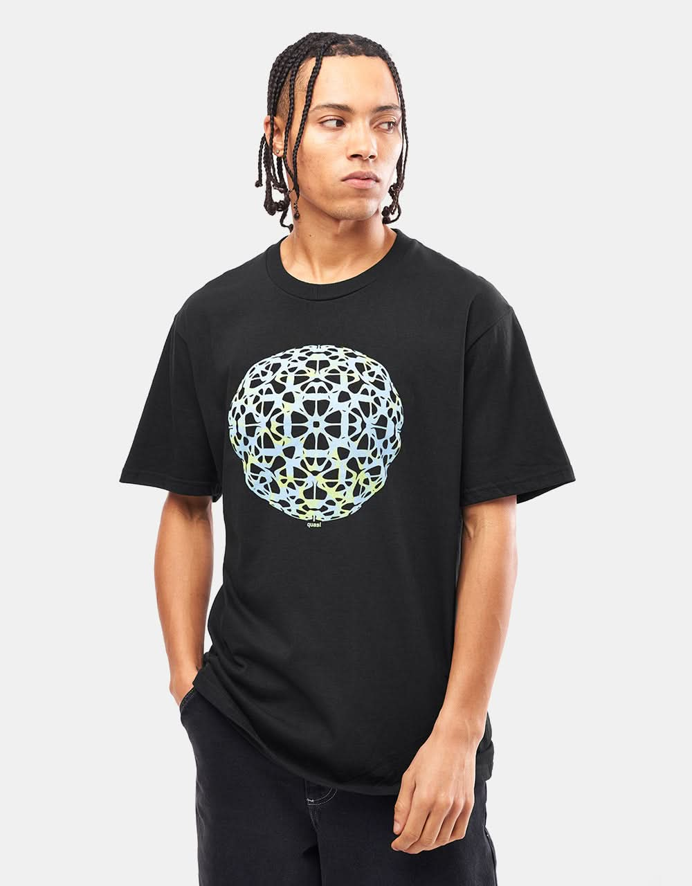 T-Shirt Quasi Globe - Noir