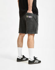 RIPNDIP Fan Fave Sweatshorts – Black Wash