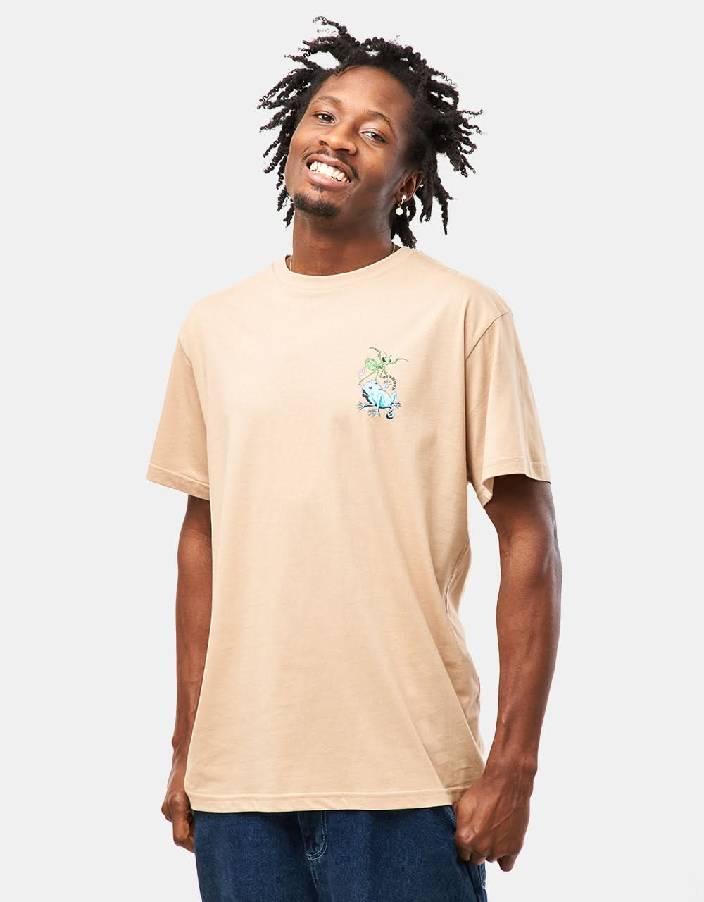 RIPNDIP Take A Lick T-Shirt - Almond