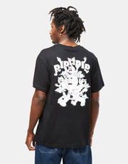 RIPNDIP Camiseta para corredores - Negro