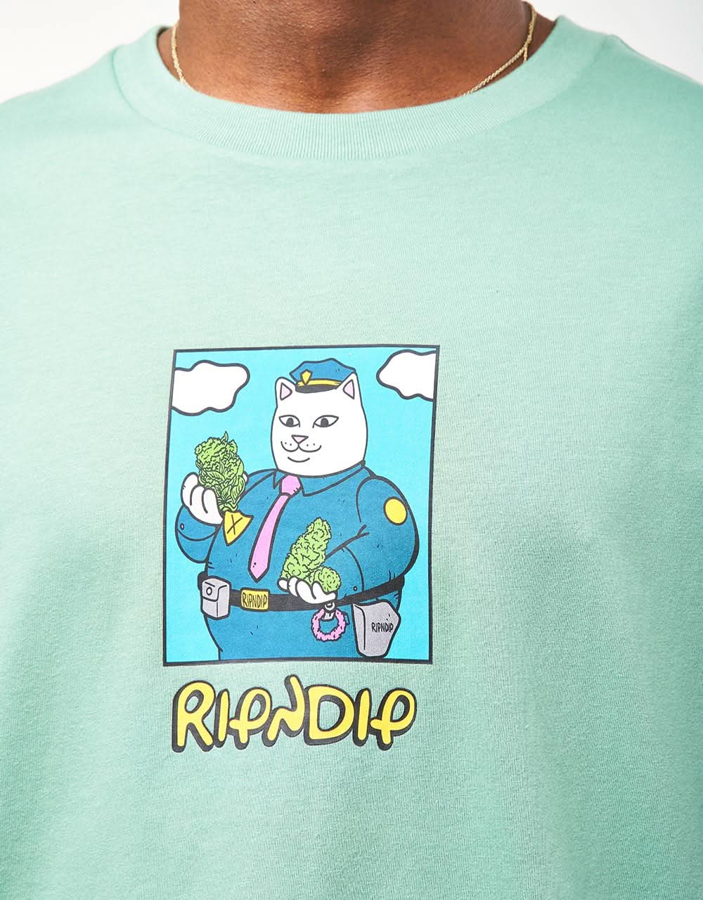 RIPNDIP Confiscated T-Shirt - Pine