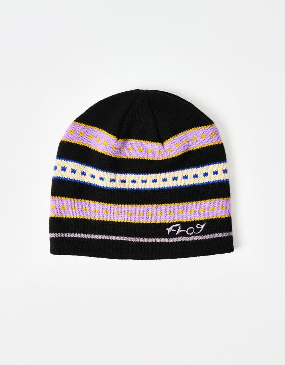 Frog Lost Beanie - Black/Purple