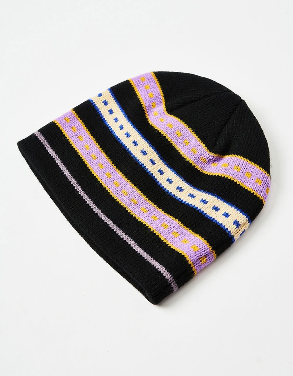 Frog Lost Beanie - Black/Purple