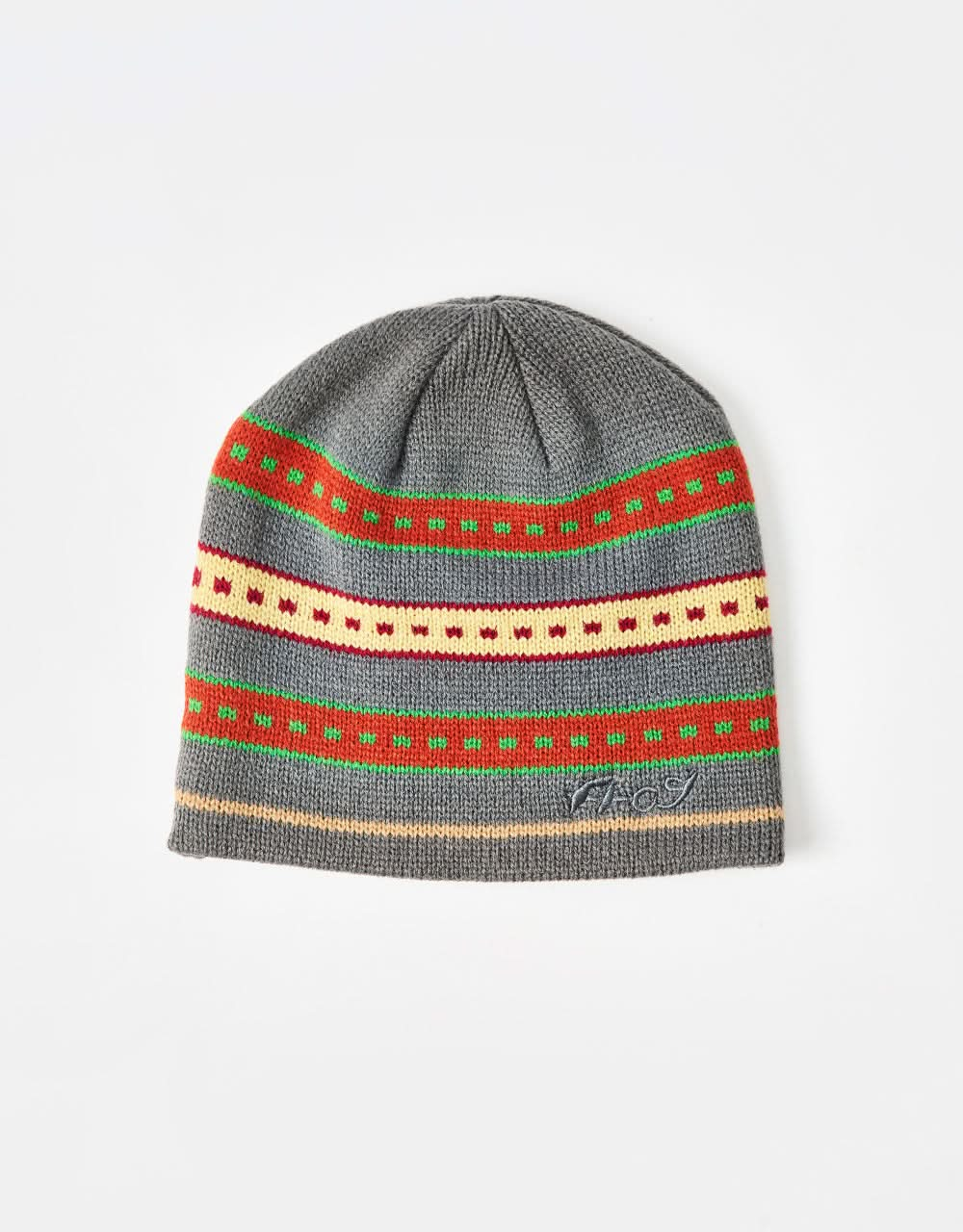 Frog Lost Beanie - Grey/Orange