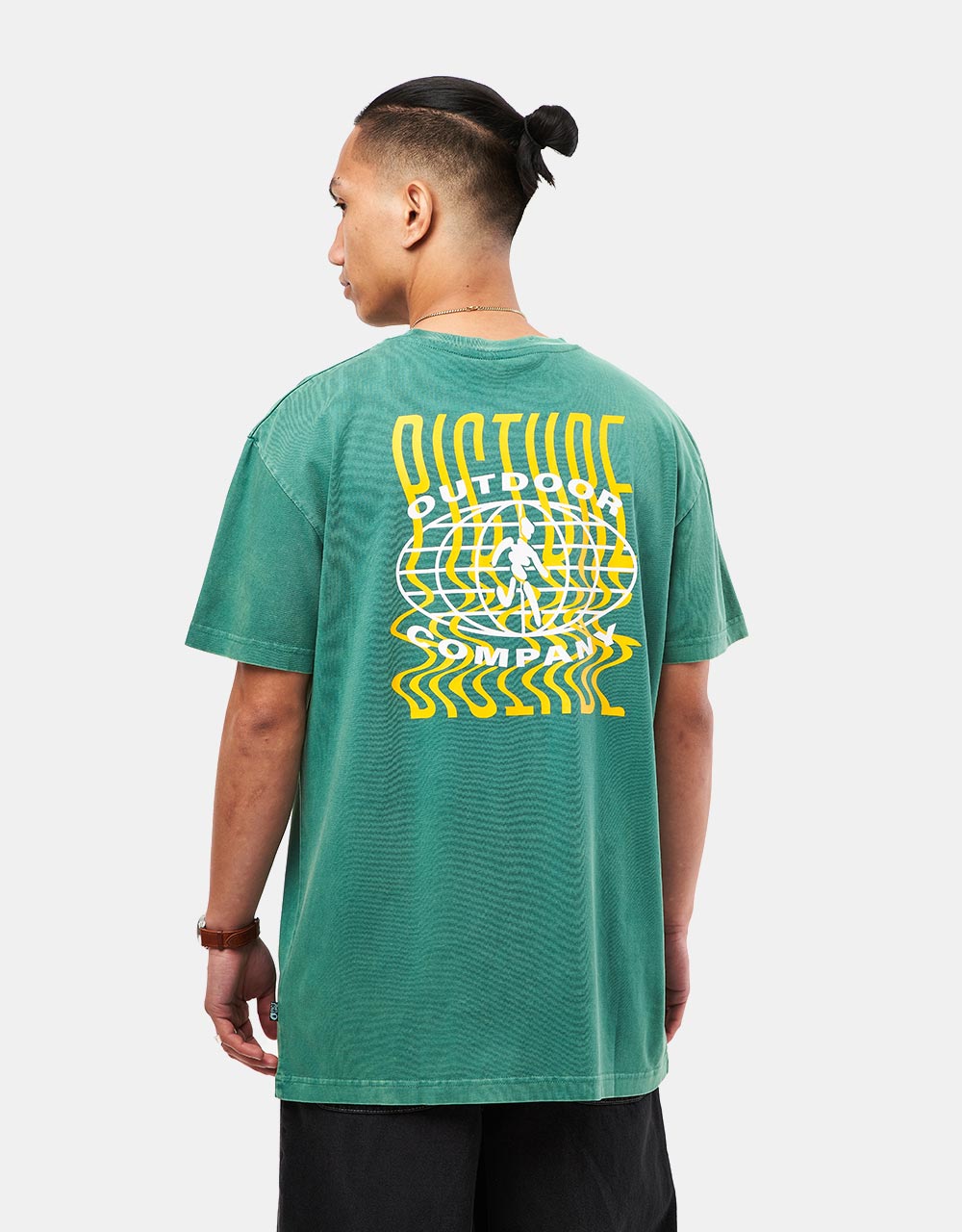 Obrázek Caraballo Organic T-Shirt - Green Washed