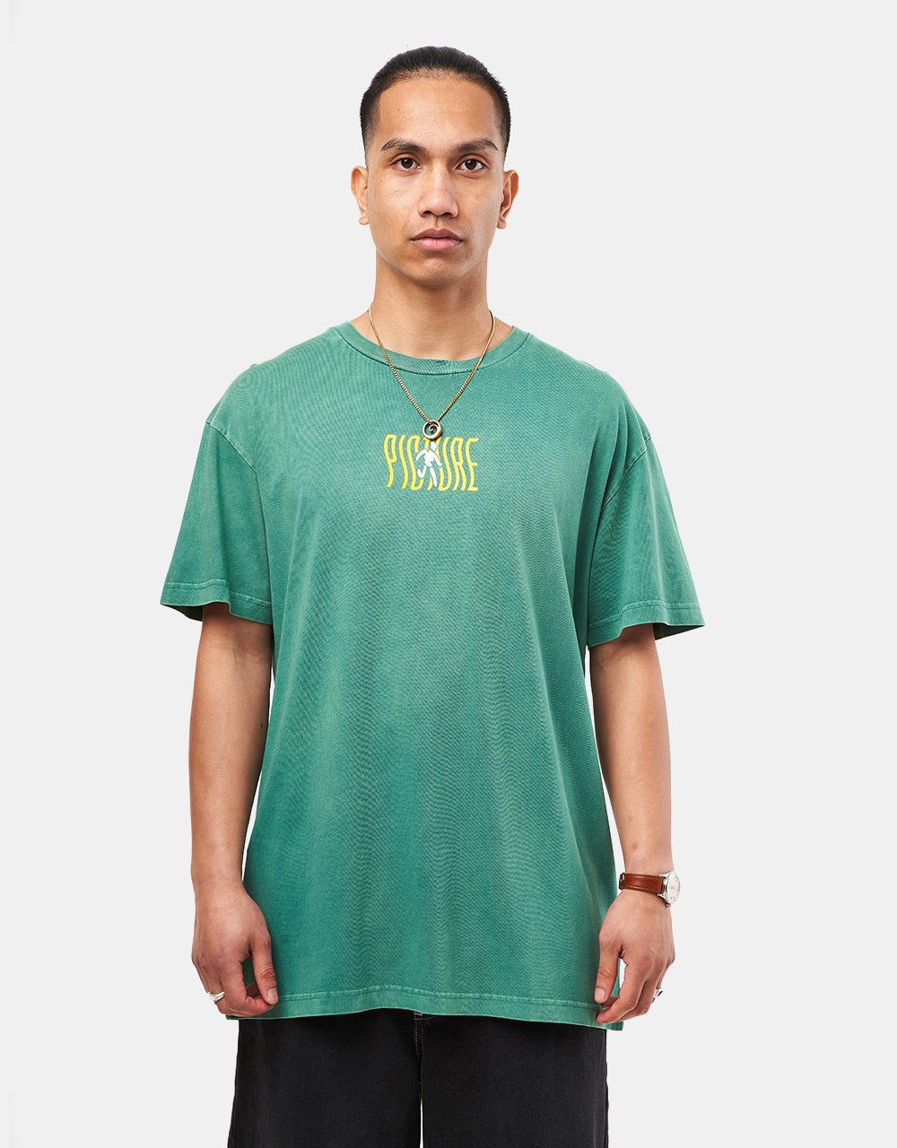 Obrázek Caraballo Organic T-Shirt - Green Washed