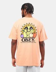 Obey The Future Is The Fruits Of Our Labor T-Shirt - Citrus