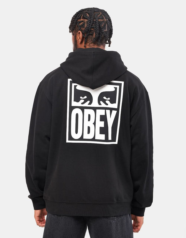 Obey Eyes Icon 2 Sudadera con capucha - Negro