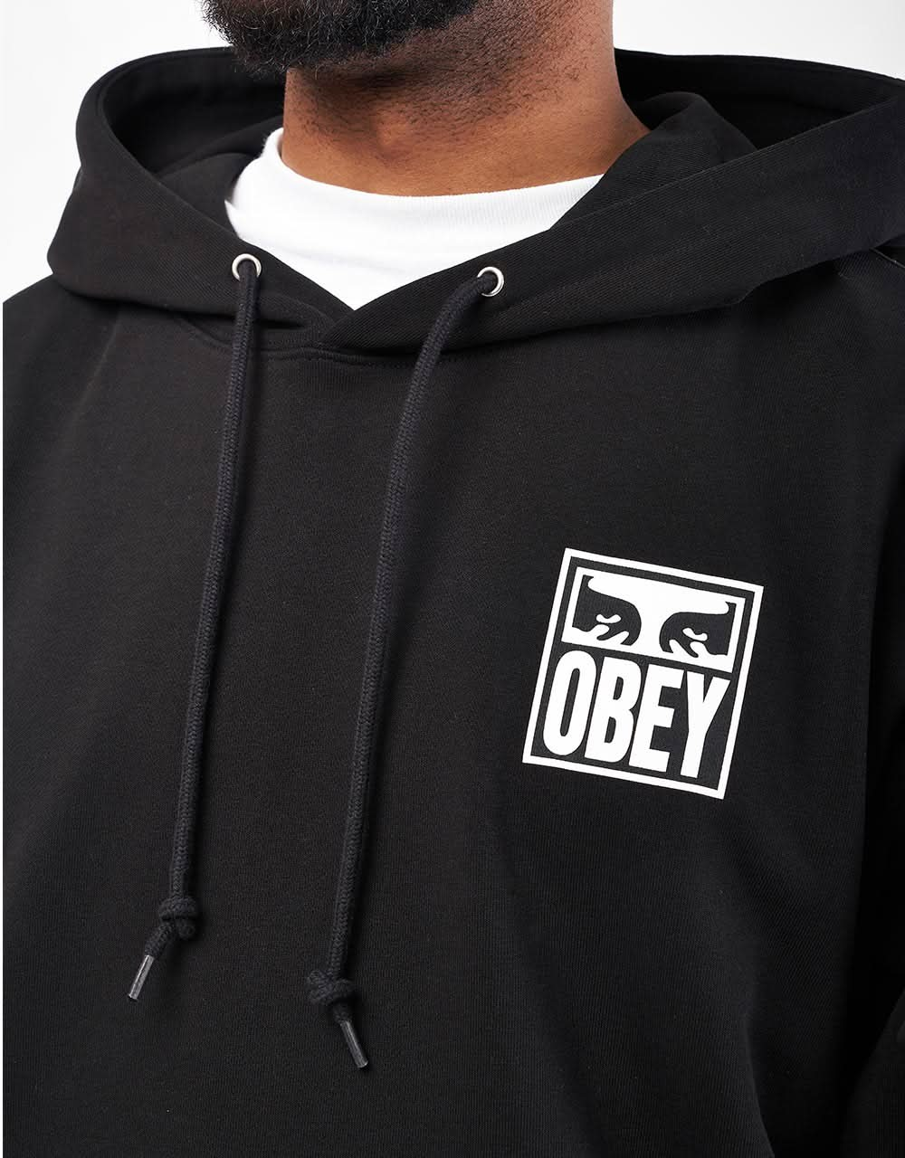 Obey Eyes Icon 2 Pullover Hoodie - Black