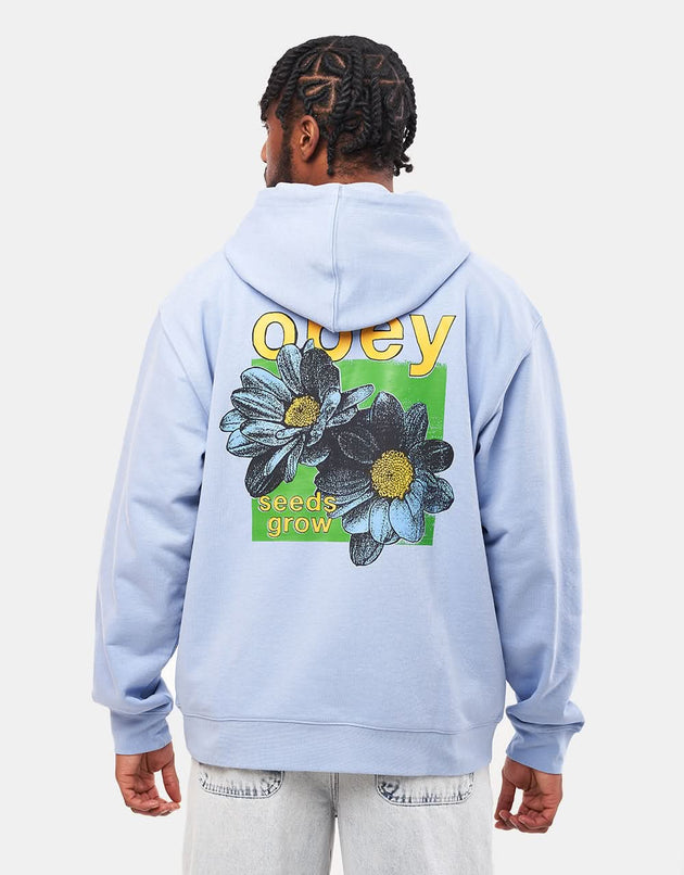 Sudadera con capucha Obey Seeds Grow Premium - Hortensia