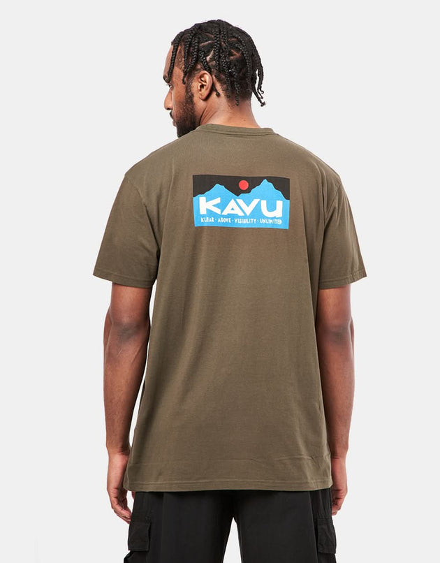 Kavu Klear Above Etch Art T-Shirt - Leaf