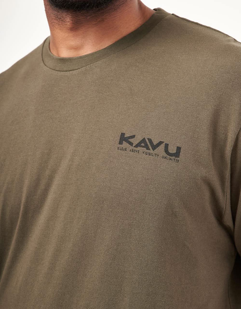 Camiseta Kavu Klear Above Etch Art - Hoja