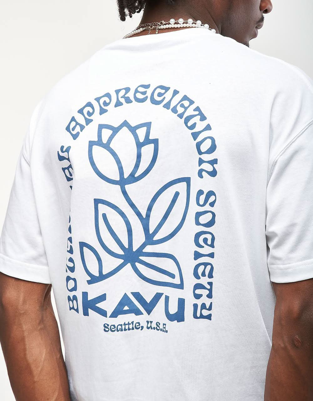 Kavu Botanical Society Tee T-Shirt - White