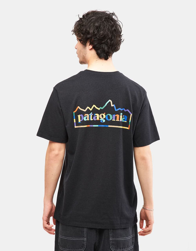 T-Shirt Patagonia Unity Fitz Responsibili-Tee - Noir Encre