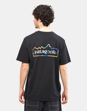 Camiseta Patagonia Unity Fitz Responsibili-Tee - Ink Black